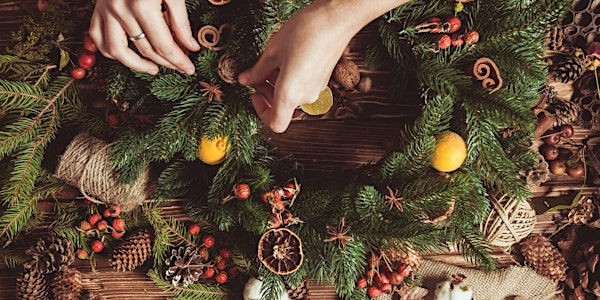 Christmas Wreath Making | With Hannah Burnett | Boringdon Hall Hotel