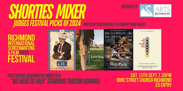 SHORTIES MIXER - an eclectic mix of stunning short films | Duke Street Church, Richmond