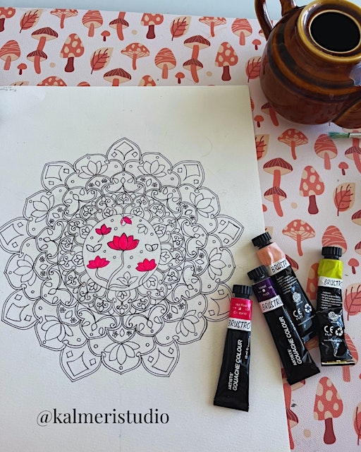 Mandala Art & Mindfulness Workshop | Sparrow Artspace, 36 4 Street Northeast, Calgary, AB, Canada