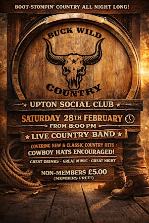 Buck Wild Country Band | The Upton Social Club