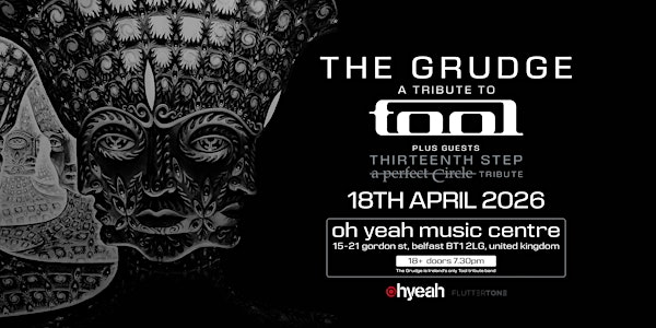 Tool tribute & A Perfect Circle Tribute, Belfast | Oh Yeah Music Centre