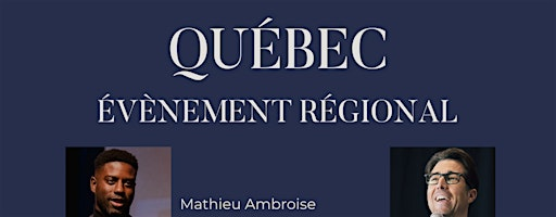 Événement Régional de Québec | Hôtel Plaza Québec