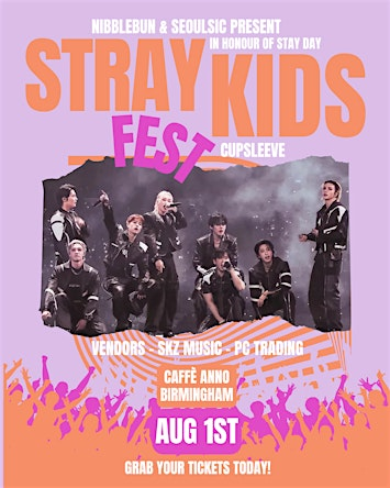 STRAY KIDS Summer Fest Cupsleeve | Caffè Anno