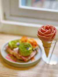 中環🌹玫瑰花打卡Cafe