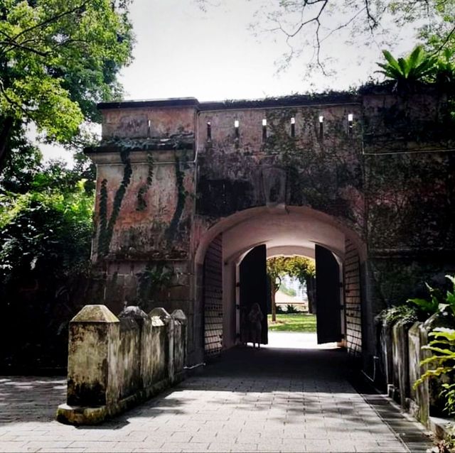 The Raffles Garden At Fort Canning Park