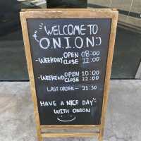 Cafe Onion Seongsu สาขาแรกของคาเฟ่สุดฮอต 