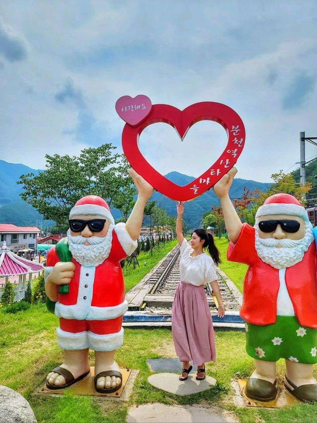 사계절내내 크리스마스인곳, 봉화 분천산타마을🎅🎄