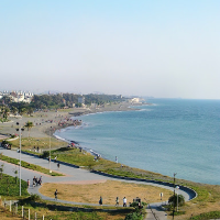 高雄景點-旗津海水浴場