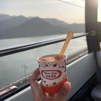 Stunning View on Ngong Ping360 Cable Car