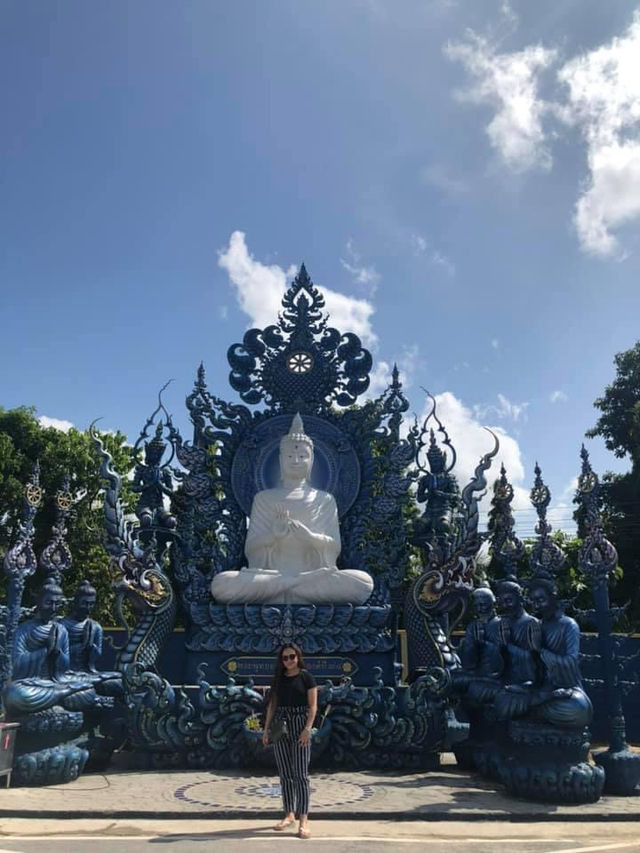 BLUE TEMPLE and BLACK HOUSE