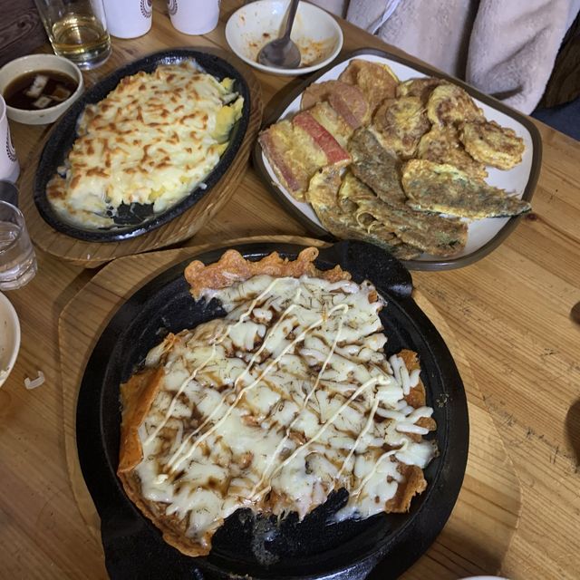 오산 빈대떡에 얼음 막걸리
