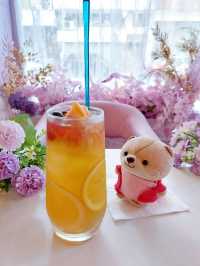 太子 | Purple Cafe | 打卡紫色花花咖啡店☕
