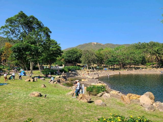 全港最大人工湖🌳⛲🌳