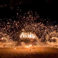 The best fire show in Krabi