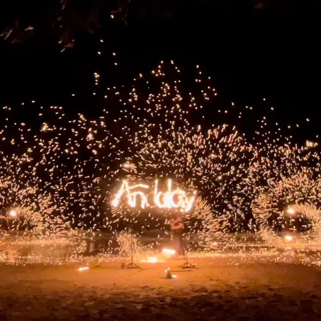 The best fire show in Krabi