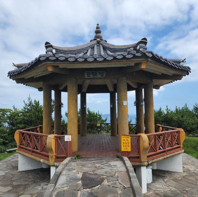 ⛰️ 바다와 하추자도 마을 전경을 바라보는, 돈대산 전망대