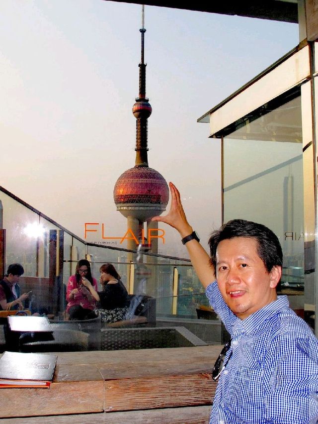 Sunset @Flair Rooftop Bar Shanghai