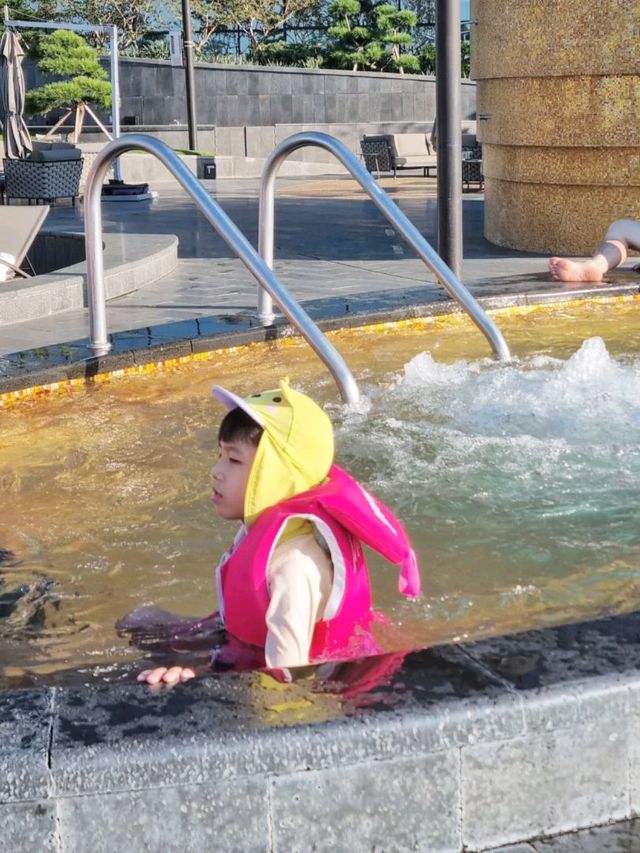 뜨끈한 호텔 자쿠지에서!