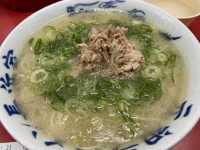 福岡・中洲川端『長浜家』のラーメン