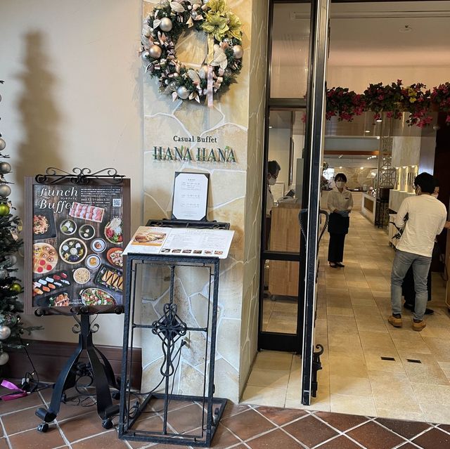 ホテル日航アリビラ『HanaHana』でランチ