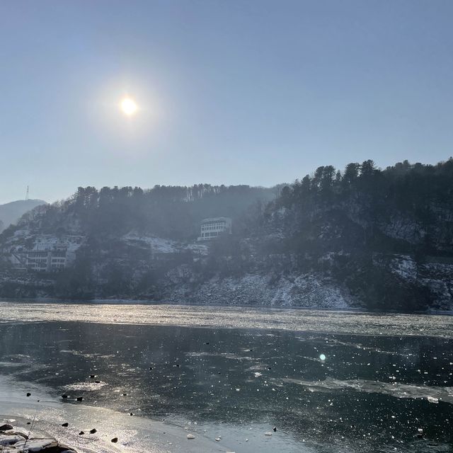 韓國🇰🇷春川南怡島🤲🏻冬日戀歌之路😌雪地浪漫💕漫步