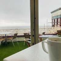 A rainy afternoon at Blackpool Pleasure Beach