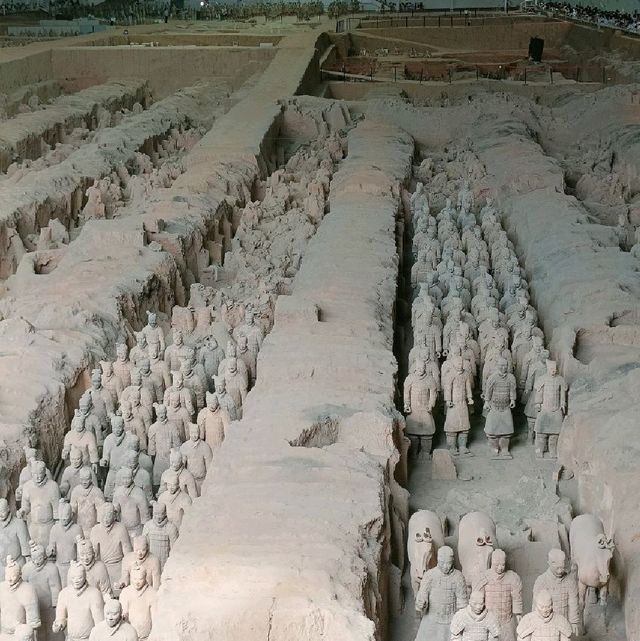 I saw the Terracotta Army - Xian 西安