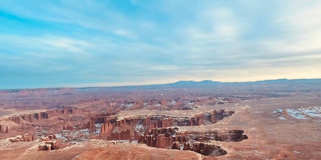 The park boasts the most spectacular geological structures in the American West.