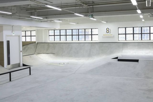 Tsuen Wan's great destination | Nan Fung Textiles Wood Indoor Skatepark