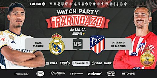 El Partidazo de LALIGA Watch Party – Los Angeles | Tom's Watch Bar - Los Angeles