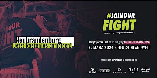Neubrandenburg: Join Our Fight! Kostenlose Kampfsport-Session für Frauen | Attitude Sports NB - Martial Arts Academy