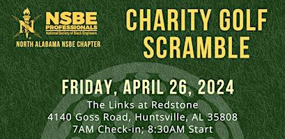 NSBE Professionals Charity Golf Scramble | The Links at Redstone Golf Course