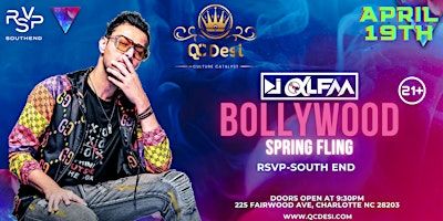 Charlotte's Bollywood Spring Fling by DJ ALFAA | RSVP South End