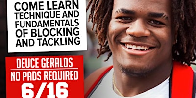 Deuce Geralds Youth Football Camp | 2950 Spriggs Rd