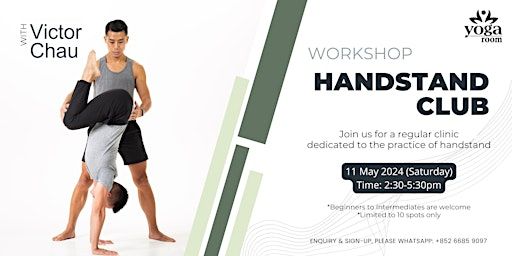 The Handstand Club with Victor Chau | The Yoga Room