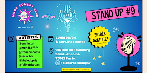 MOON COMEDY CLUB | Les Blouses Blanches