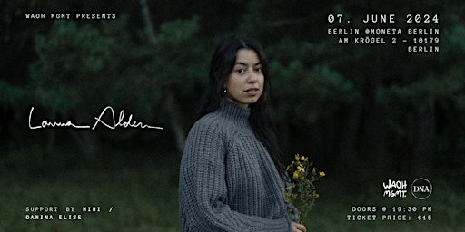 Laura Alden Headline Debut Berlin | Moneta Berlin