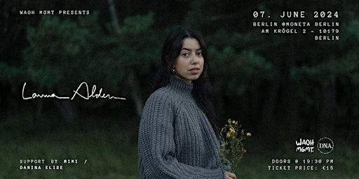 Laura Alden Headline Debut Berlin | Moneta Berlin