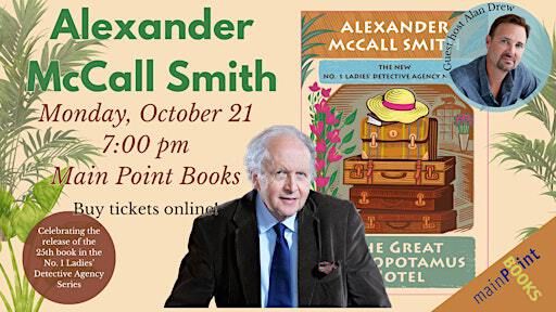 An Evening with Alexander McCall Smith | Main Point Books
