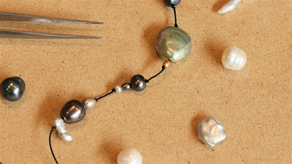 Make and Take Workshop - Make a Floating Pearl Necklace | Workshop by LBJ