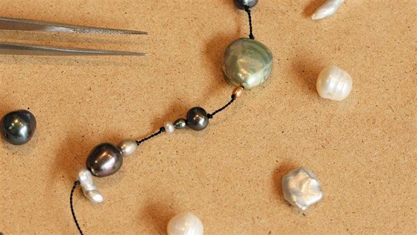 Make and Take Workshop - Make a Floating Pearl Necklace | Workshop by LBJ