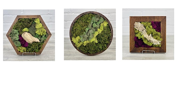 Preserved Moss Wall Art Class | Rock Candy Shop