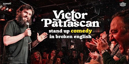 Stand up Comedy in broken English • Victor Patrascan in Florence | Sala Vanni