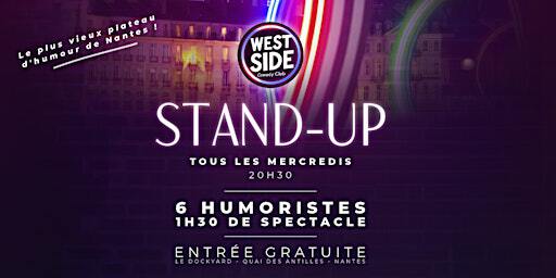 West Side Comedy Club - STAND UP | Le Dock Yard