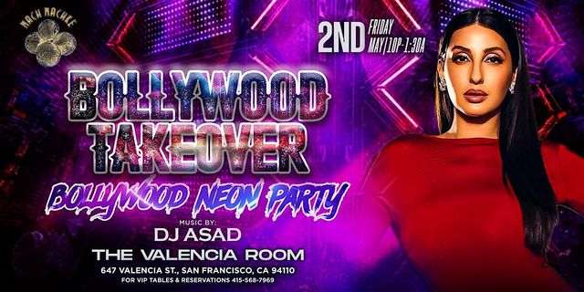 BOLLYWOOD NEON PARTY | The Valencia Room