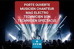 Porte ouverte CFPM Rouen - Musicien - technicien du son - spectacle- | 116 Rue Jules Ferry