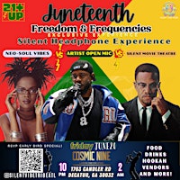 Juneteenth: Freedom & Frequencies - Silent Headphone Experience | 1703 Candler Rd