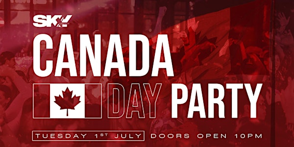 Sky Lounge - Canada Day (July 1) | Sky Lounge Ottawa