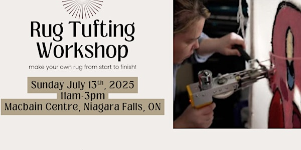 Rug Tufting Workshop | MacBain Community Centre