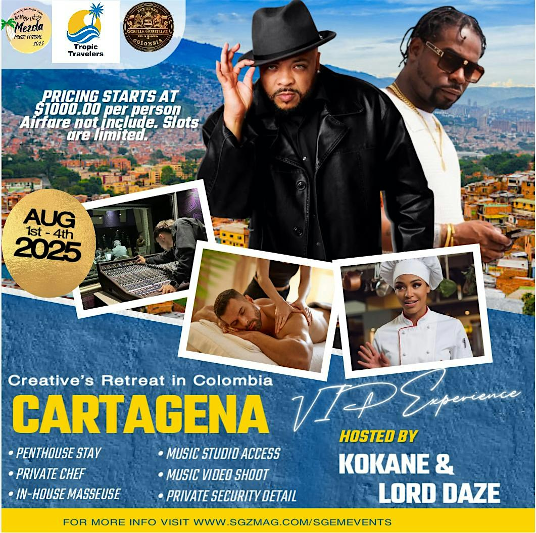 Creator’s Retreat to Cartagena, Colombia | Hartsfield-Jackson Atlanta International Airport
